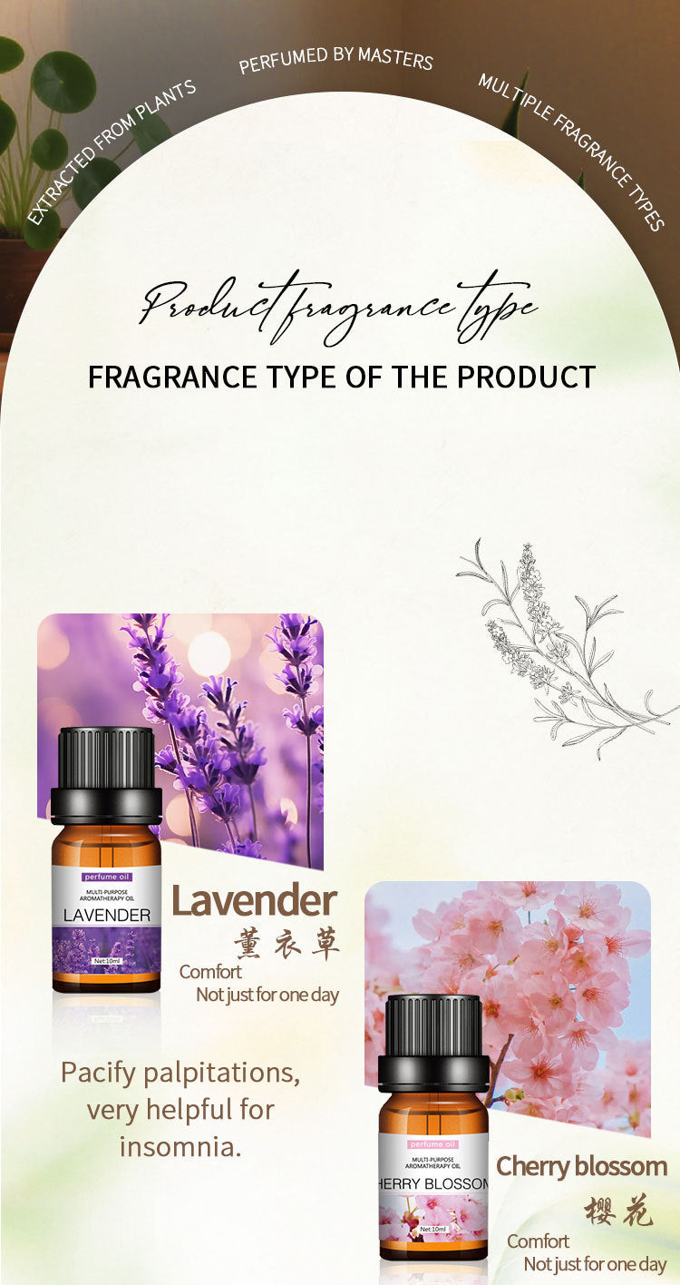 Set of Water-Soluble Essential Oils 12x10 ml (12oz)