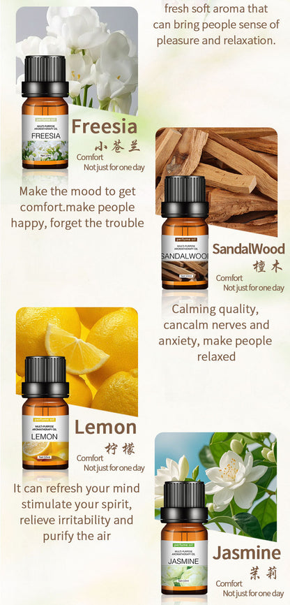 Set of Water-Soluble Essential Oils 12x10 ml (12oz)